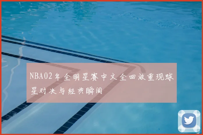 NBA02年全明星赛中文全回放重现球星对决与经典瞬间
